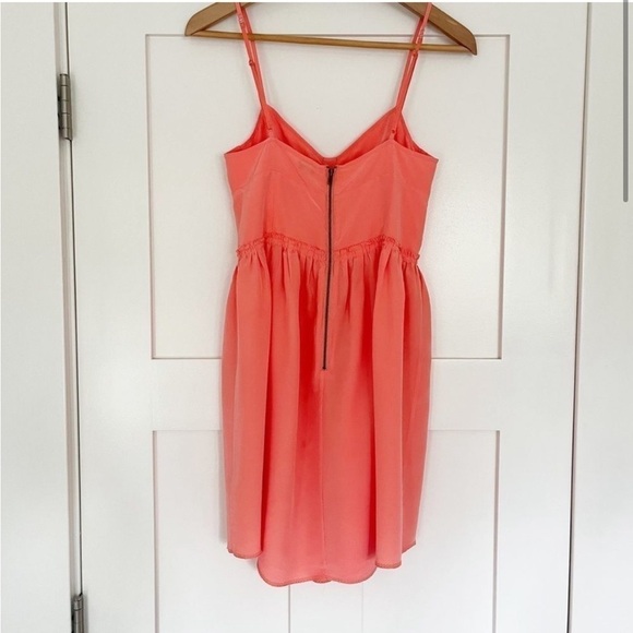Aritzia Wilfred Silk Mini Dress Sz 2 - Picture 5 of 13